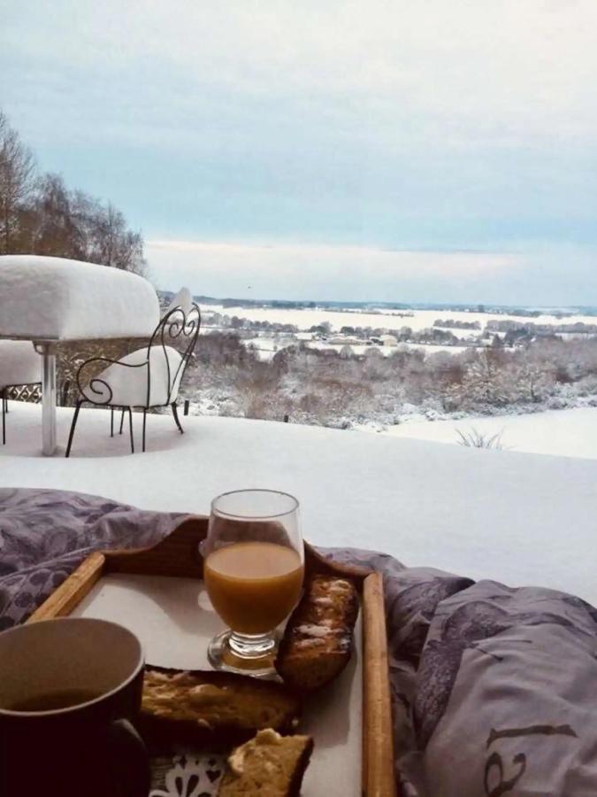 Les Gites De La Maison Lierue Thiron-Gardais Eksteriør billede